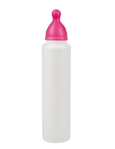 biberon gigante rosa 32 cm - di alta qualità, ideale per carnevale, feste a tema ed eventi speciali